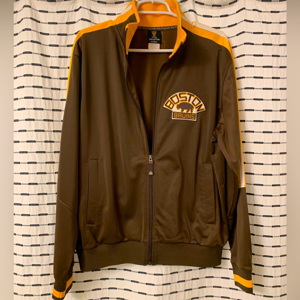 Vintage line Boston Bruins zip up jacket